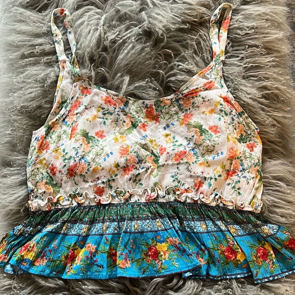 Floral Lightweight Tank Top